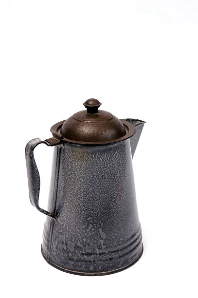 Old Coffee Pot Stock Photo - Download Image Now - Coffee Pot