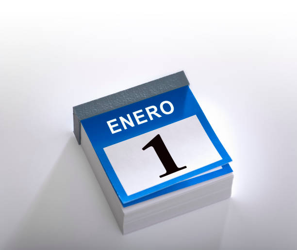 Calendar showing first of January 2016