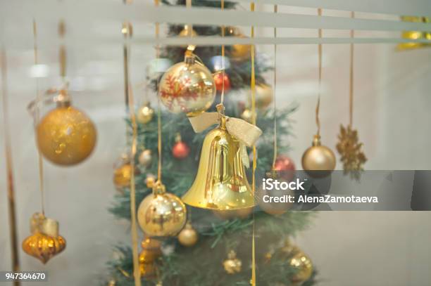 Decoration Of Commercial Premises Before Christmas 405 Stock Photo - Download Image Now