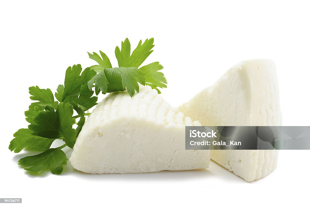 ホワイトのソフトなチーズ - やわらかのロイヤリティフリーストックフォト
