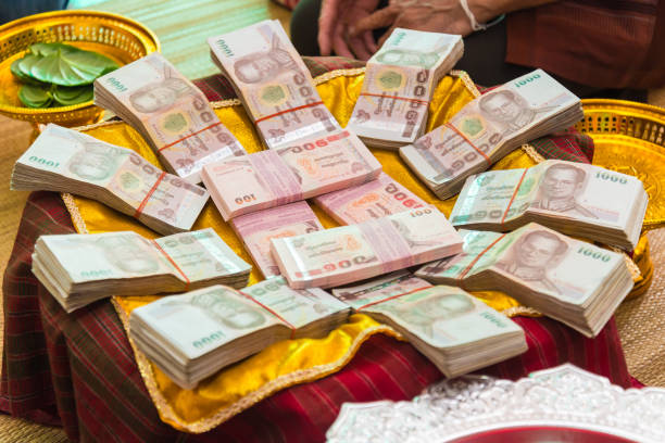 istock The dowry in a wedding in Thailand. 947373044