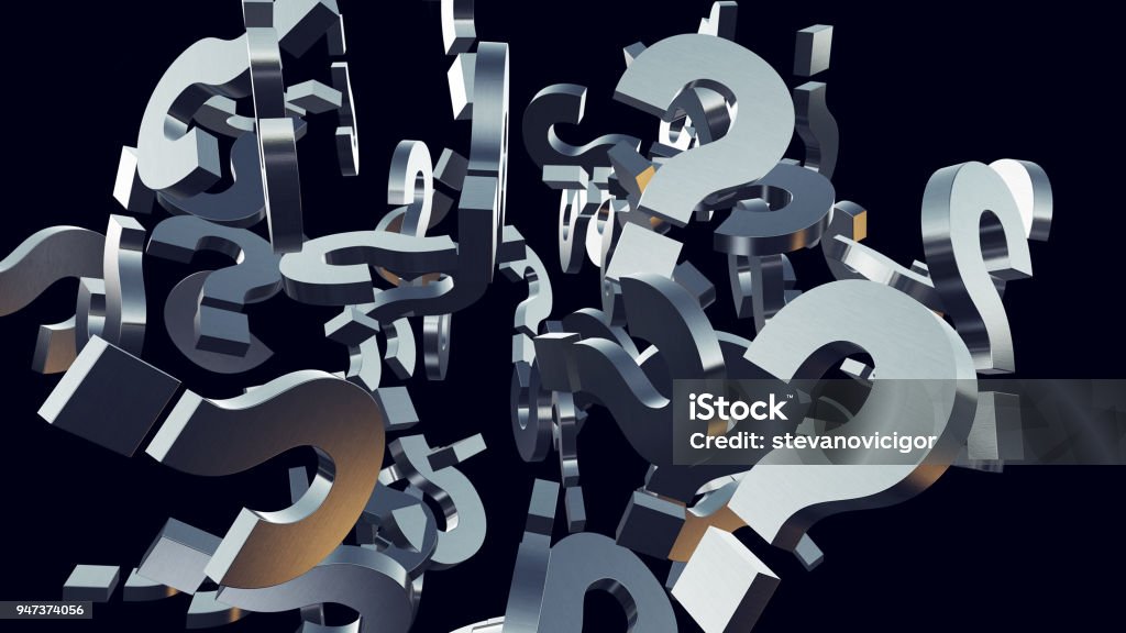 Image Exploding Question Mark 3d Rendering Illustration Of Exploding Question Mark Particles Stock ...