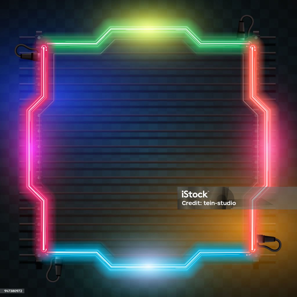 Background Neoni Neon Background Design Stock Illustration - Download Image Now - Beauty ...