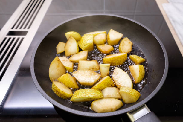 istock Peas frying with balsamic vinegar in a pan 947409236