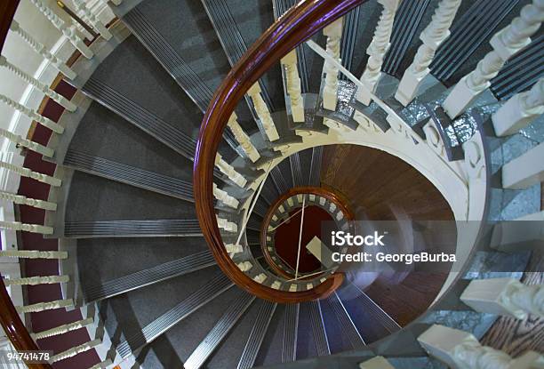 Foto de Escada Em Espiral e mais fotos de stock de Boston - Massachusetts - Boston - Massachusetts, Degraus, Escadaria