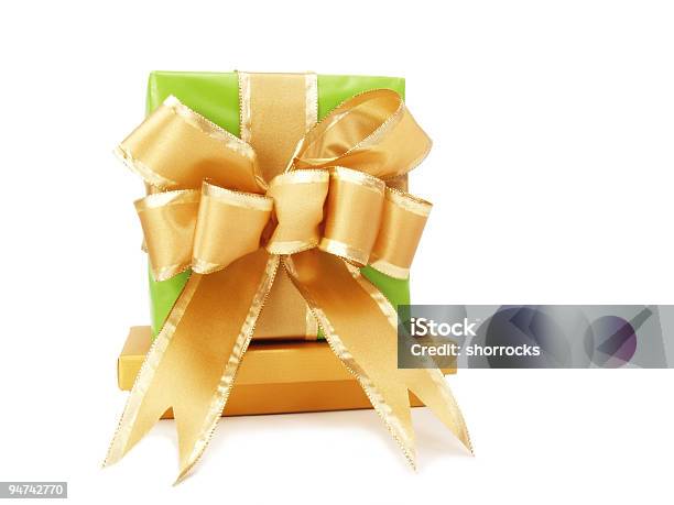 Grinch Green Gift Box Stock Photo - Download Image Now - Box - Container, Bright, Christmas