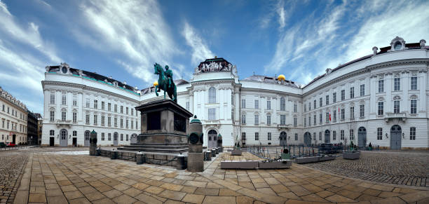 istock Panorama of Austrian National Library in Vienna 947442692