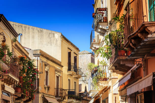 istock Street in Taormina 947443134