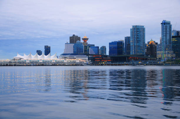 istock Evening view of Vancouver downtown. 947458876