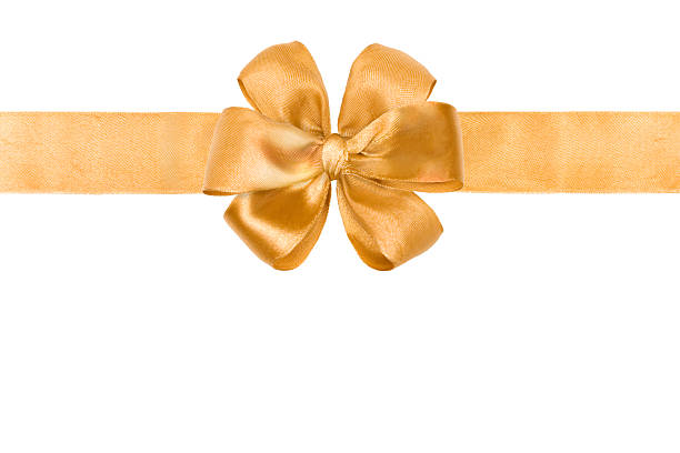 istock gold ribbon and bow 94746831