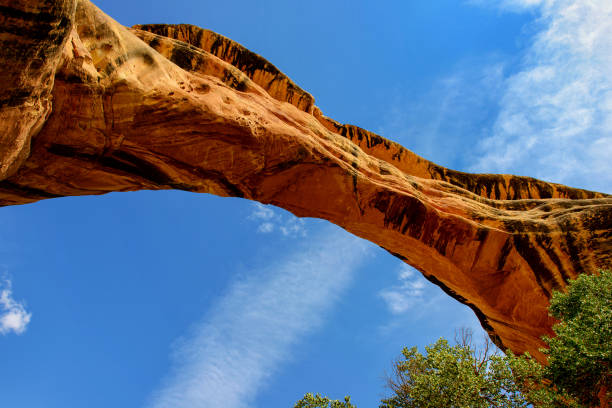 istock Natural Bridges National Monument: Sipapu Bridge seen from underneath with copy space 947490688