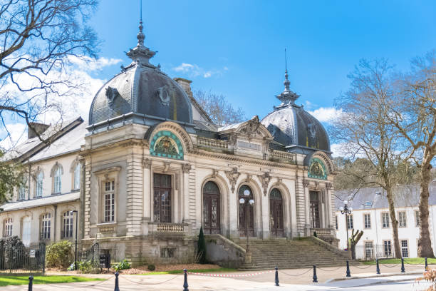 istock Quimper in Brittany, old public theater 947501564