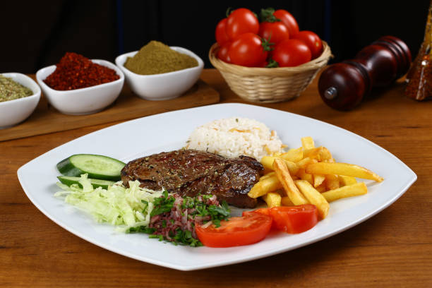 Delicious beef steak