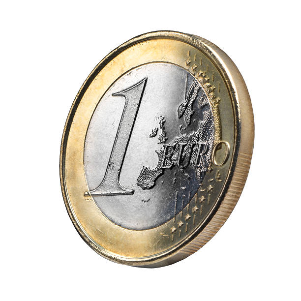 euro puste - european union coin european union currency euro symbol coin zdjęcia i obrazy z banku zdjęć