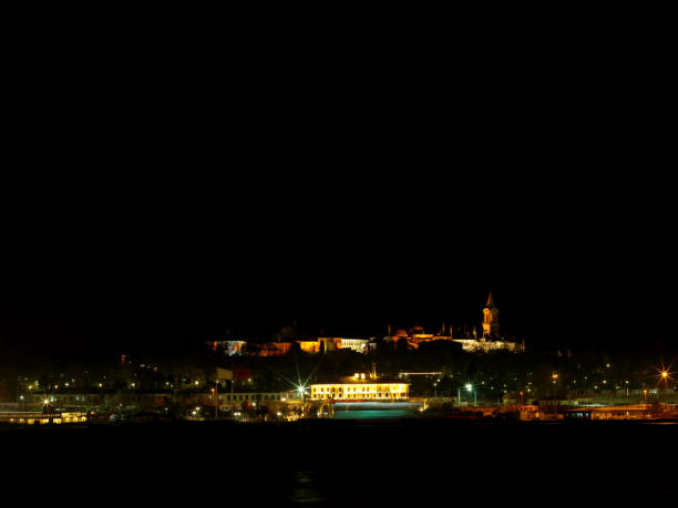 istock Topkapi Palace view at night in Istanbul, Turkey 947584692