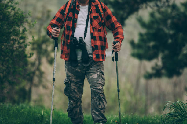 istock Man trail hiking on mountain 947617894