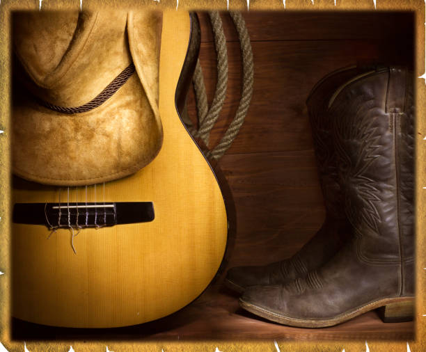 istock Cowboy country music background 947648590
