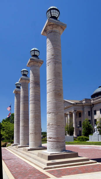 Columns From The 1847 Boone County Courthouse