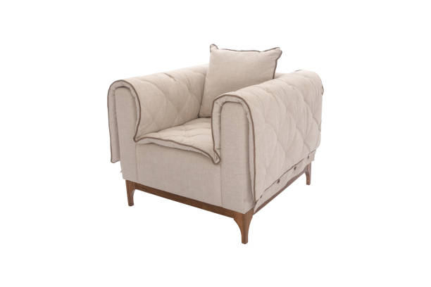 istock armchair. Modern chair on white background. Texture chair. 947661054
