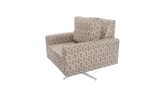 istock armchair. Modern chair on white background. Texture chair. 947663968