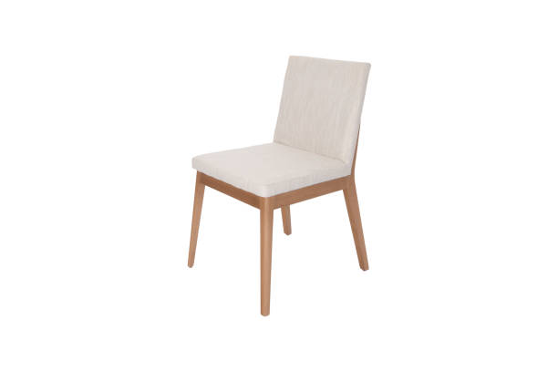 istock Wood chair. Object isolated of white background 947664208