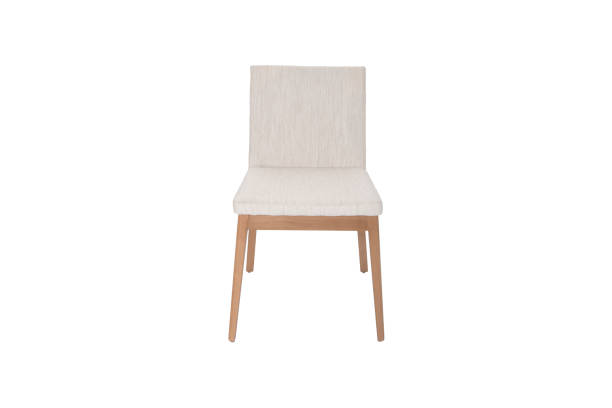 istock Wood chair. Object isolated of white background 947664282