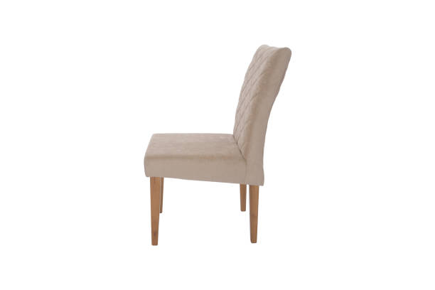istock Wood chair. Object isolated of white background 947667078