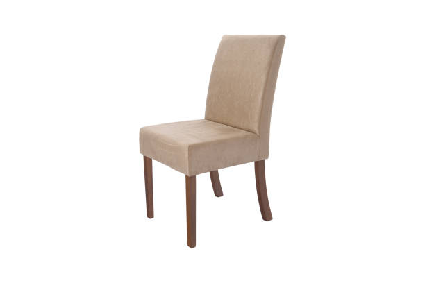 istock Wood chair. Object isolated of white background 947668332