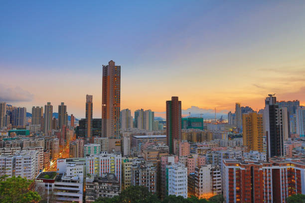 istock Downtown of Hong Kong, high density, poor area. 947673334