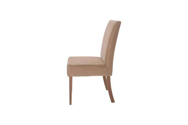 istock Wood chair. Object isolated of white background 947673414