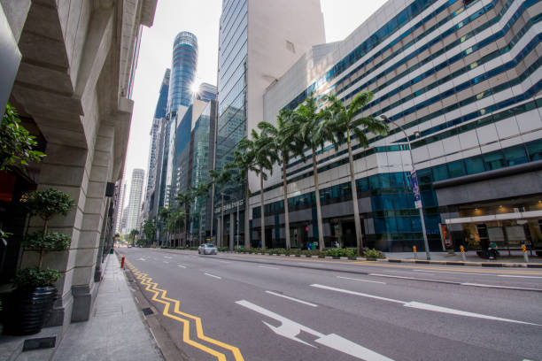 istock Singapore business district 947690744