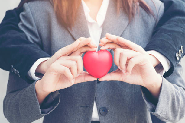 istock Heart in hands. Lover concept. 947704294