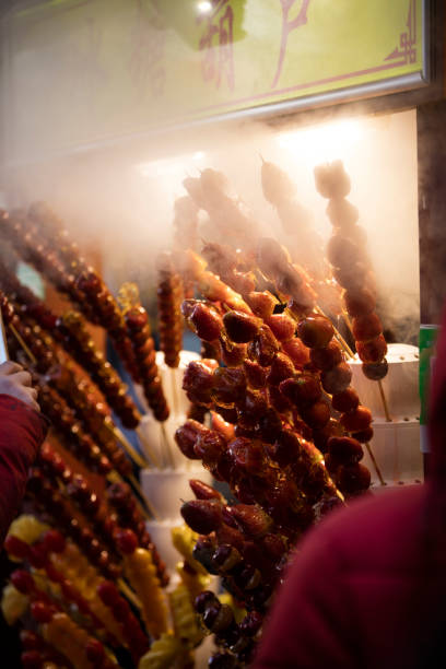 istock Beijing Tanghulu/Candied Haw in a Stick 947712974
