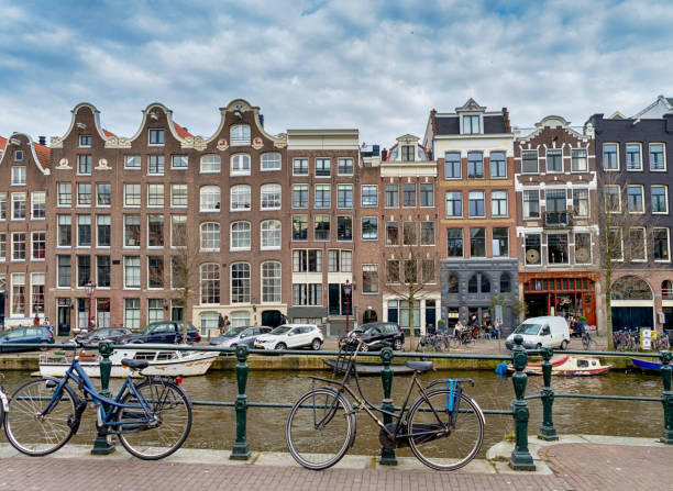 istock Bicycle at the canal in Amsterdam 947714624