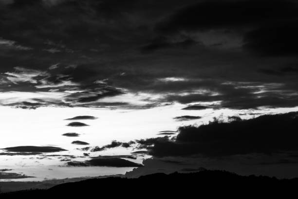 istock Beautiful clouds at sunset, making abstract shapes 947718048