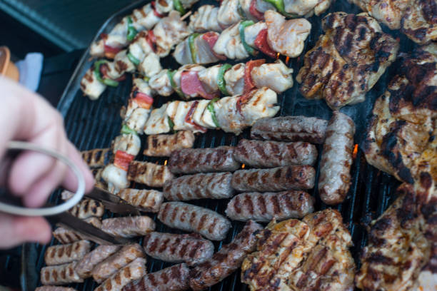 istock Meat on the grill almost ready to be served 947718762