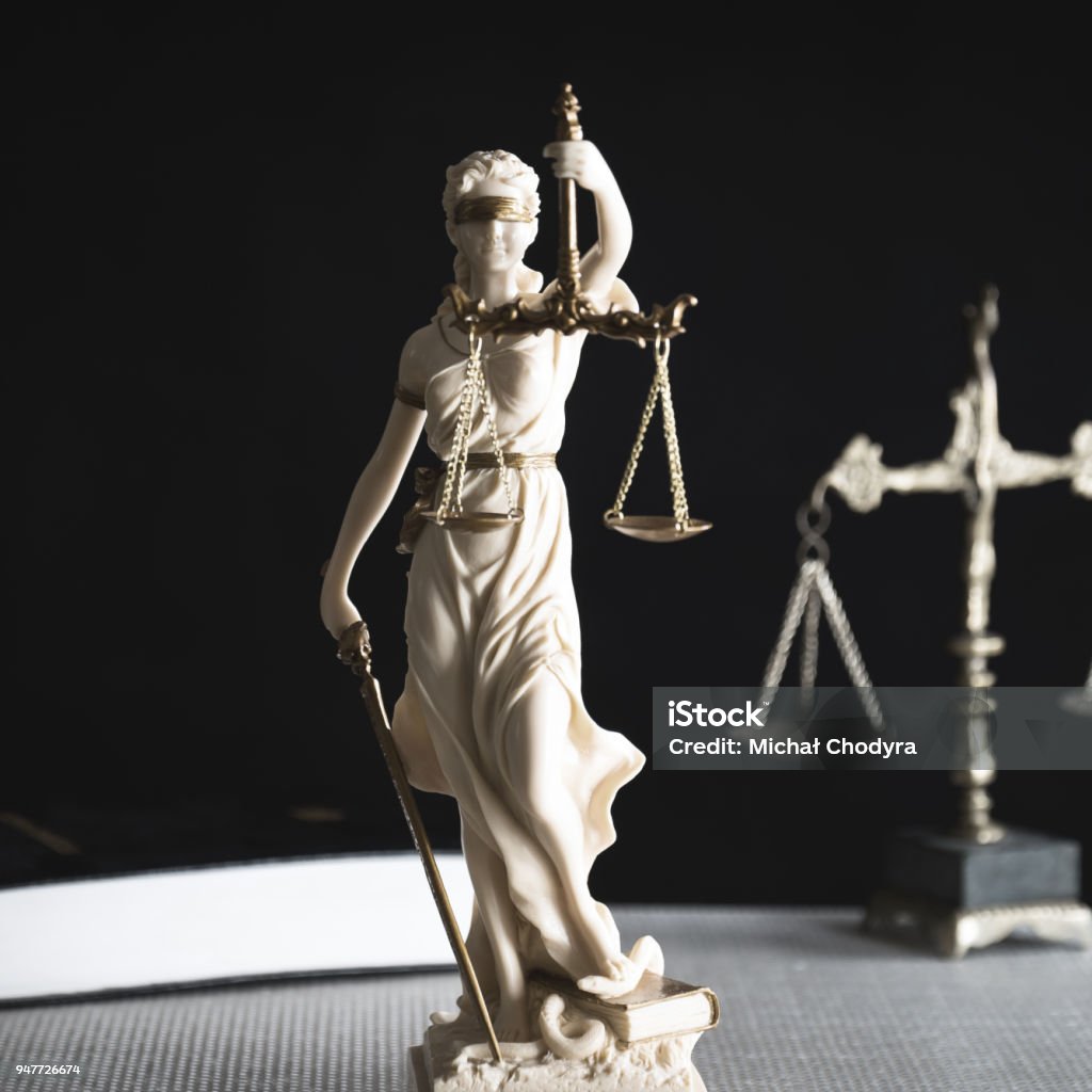 Themis Object Themis Figure In Library Stock Photo - Download Image Now - Ancient ...