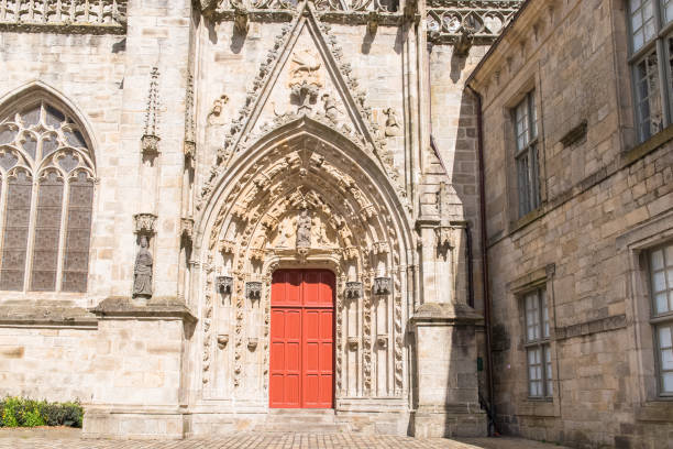 istock Quimper in Brittany, the Saint-Corentin cathedral 947726678