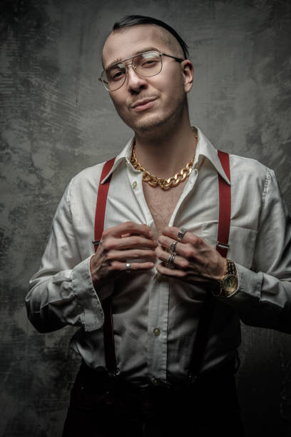 istock Freak in sunglasses and white shirt. 947732428