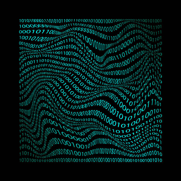 Cool Binary Code 950+ Binary Code Swirl Stock Illustrations, Royalty-Free Vector ...