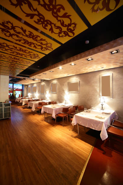 istock european restaurant in bright colors 947737922