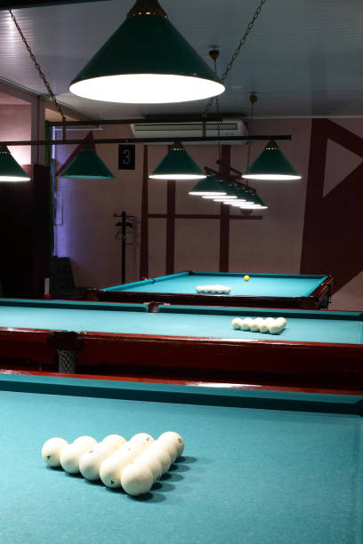 istock interior of beautiful and modern billiard 947738406