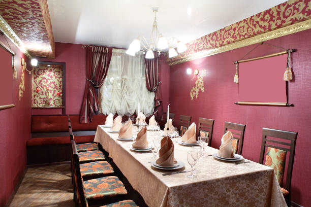 istock european restaurant in bright colors 947738568