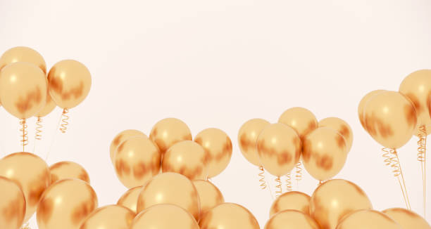 istock Realistic Party Balloons Closeup 947743682