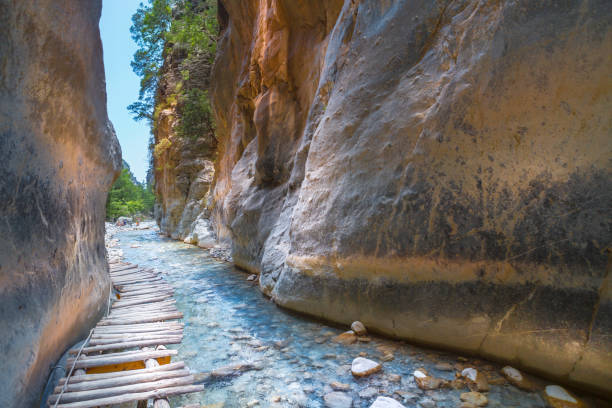 istock Passage of famous Samaria Gorge 947783388