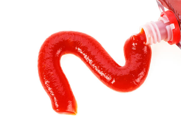 istock Ketchup, tomato sauce isolated on white background. 947783390