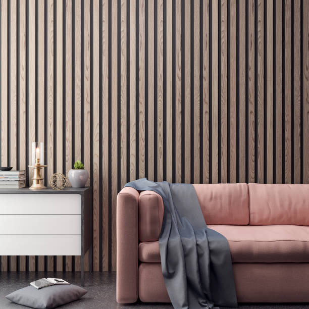 istock Mockup Poster in the interior, 3D illustration of a modern design 947793382