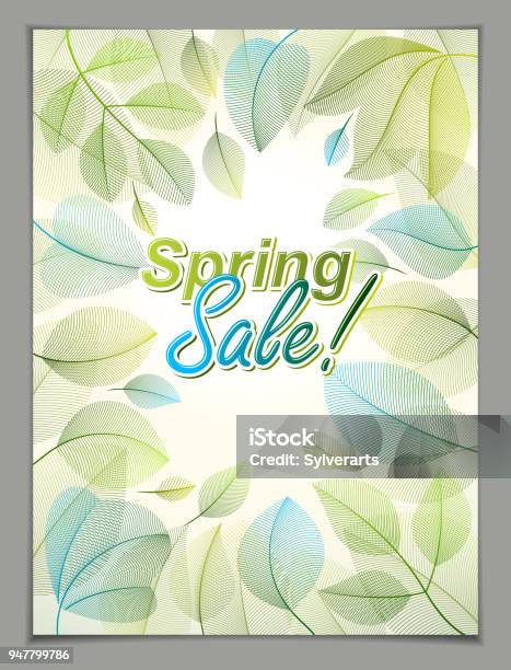 Spring Canvas Leaflets Spring Leaves Vertical Background Nature Seasonal Template For Design ...