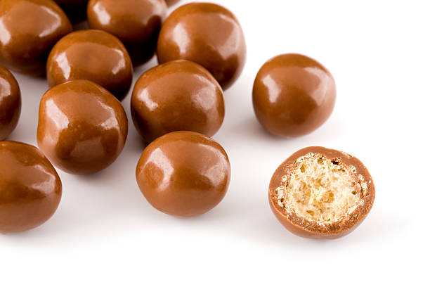 istock Chocolate balls and a half with crisp filling 94780379