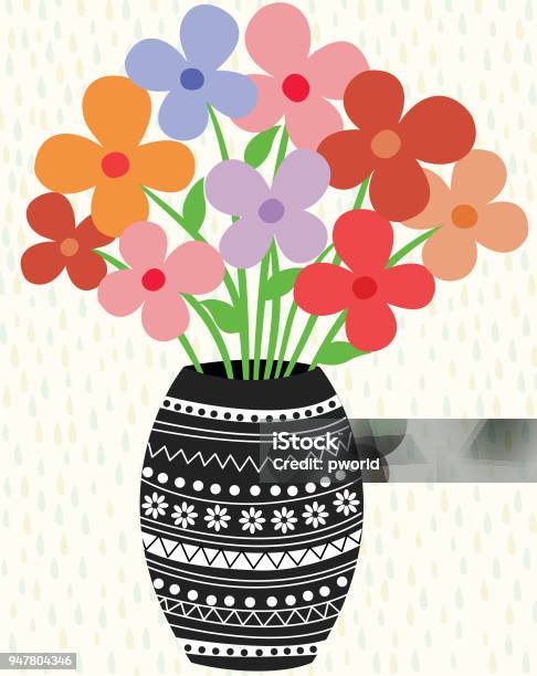 Floral Background Stock Illustration - Download Image Now - Arts Culture and Entertainment, Beauty In Nature, Border - Frame